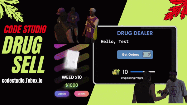DRUG SELLING + LEVEL BASED